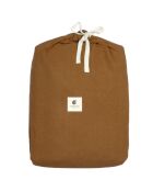 Drap housse 100% Lin Hortense bronze