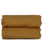 Drap housse 100% Lin Hortense bronze