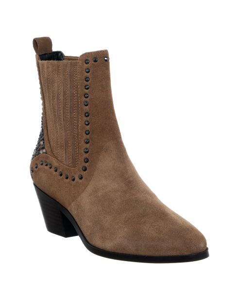 Bottines en Cuir Bonnie camel