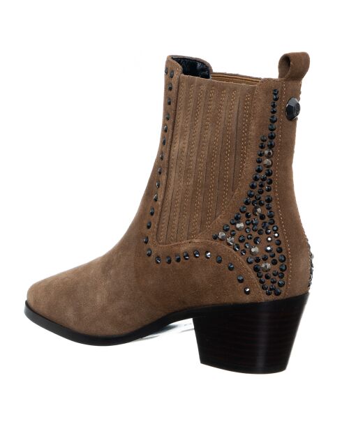 Bottines en Cuir Bonnie camel