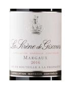 1 Margaux 2016 La Sirène de Giscours 75cl