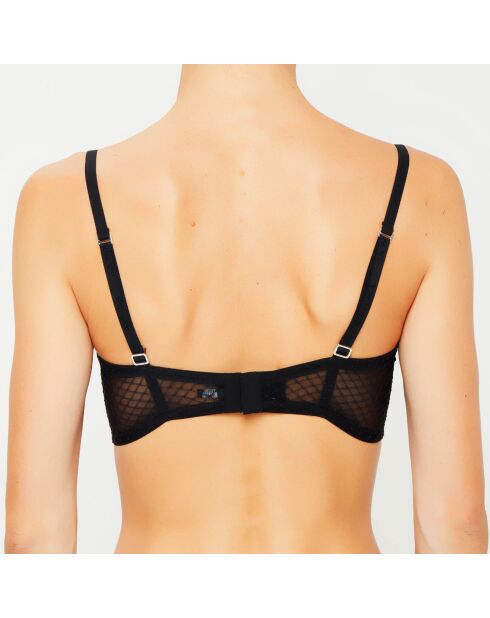 Soutien-gorge balconnet Garnet noir