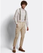 Pantalon Mtelle beige