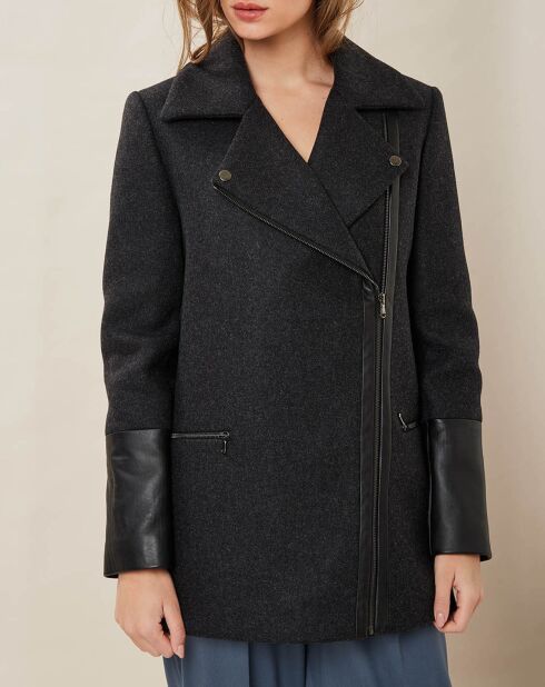 Manteau en Laine mélangée Mélanie anthracite