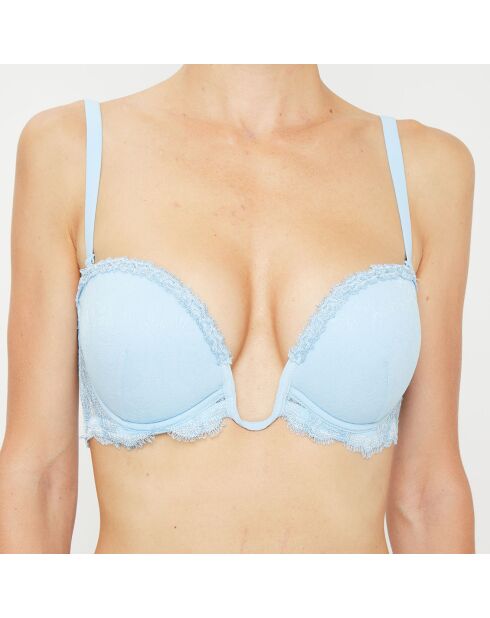 Soutien-gorge Crystal Forms bleu ciel