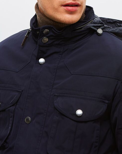 Manteau Winter velospeed bleu marine