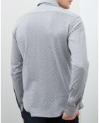 Chemise Slim Fit Mayfair gris