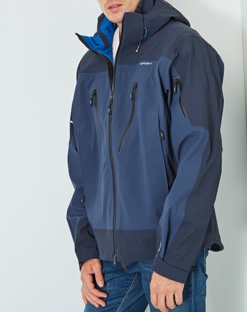 Veste Sport Rain HKT Sport Performance bleu marine