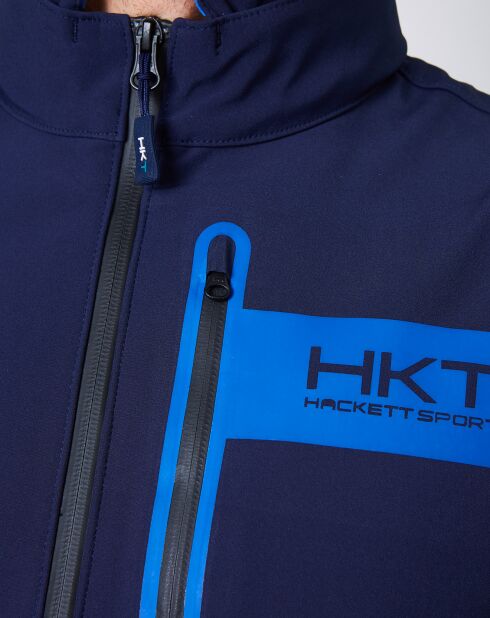 Veste Soft HKT Sport Performance bleu marine