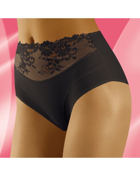 Culotte taille haute Eco-Hi noire