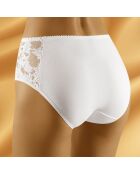Culotte midi Eco-Vu blanche
