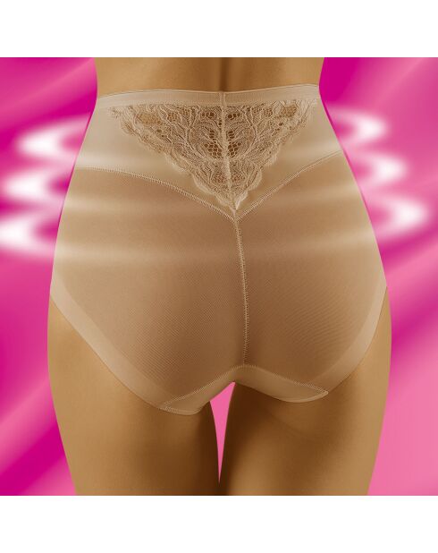 Culotte taille haute modelante Maestria beige