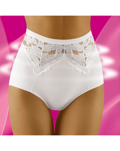 Culotte taille haute modelante Maestria blanche