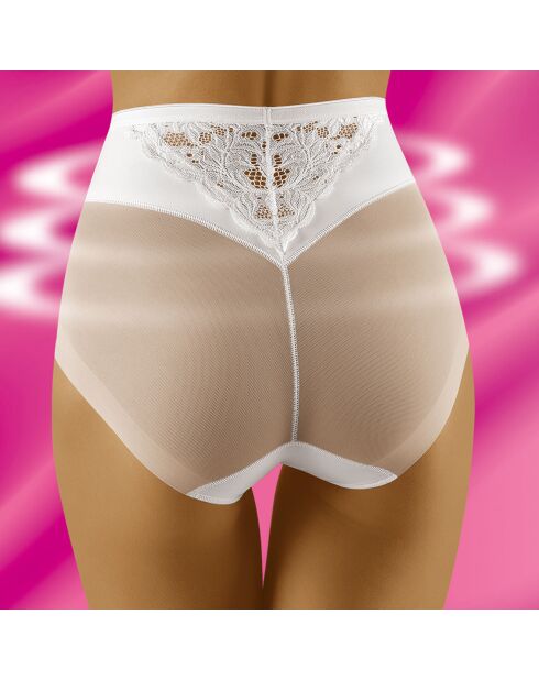 Culotte taille haute modelante Maestria blanche