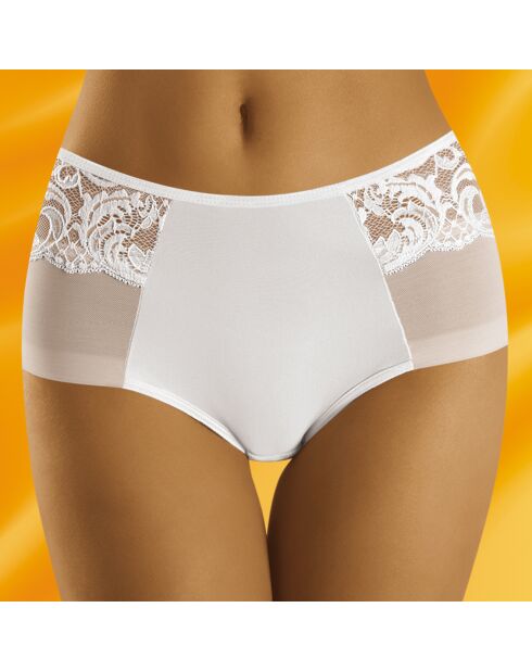 Culotte midi Sava blanche