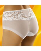Culotte midi Sava blanche