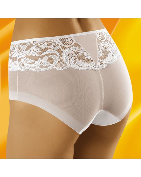 Culotte midi Sava blanche