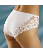 Culotte midi Zoya blanche