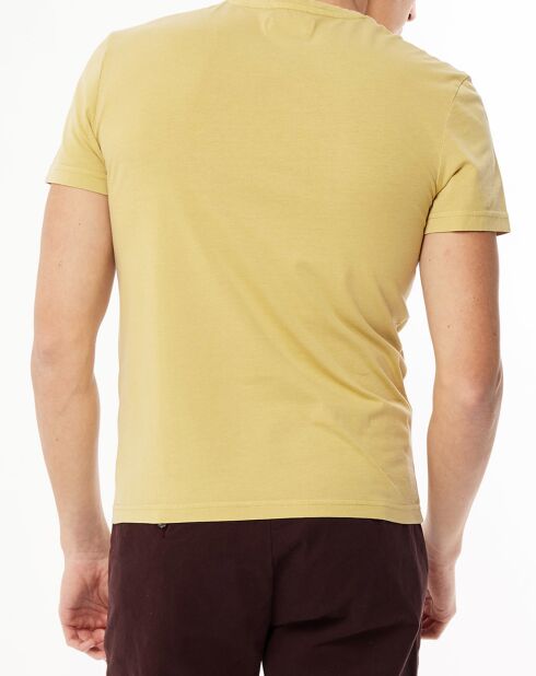 T-Shirt Bravade jaune foncé