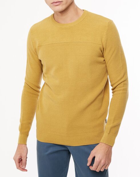 Pull Dalton jaune foncé