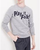 Sweat Crew Play It Folk gris