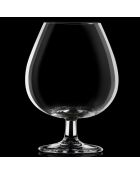 2 durchsichtige Cognacgläser - 67 cl