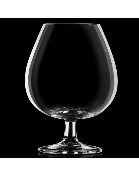 2 durchsichtige Cognacgläser - 67 cl