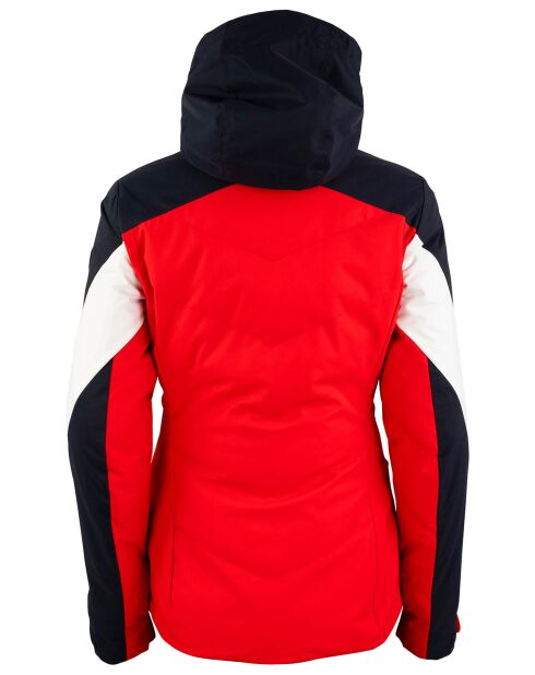 Doudoune de ski Galise rouge/blanc/marine