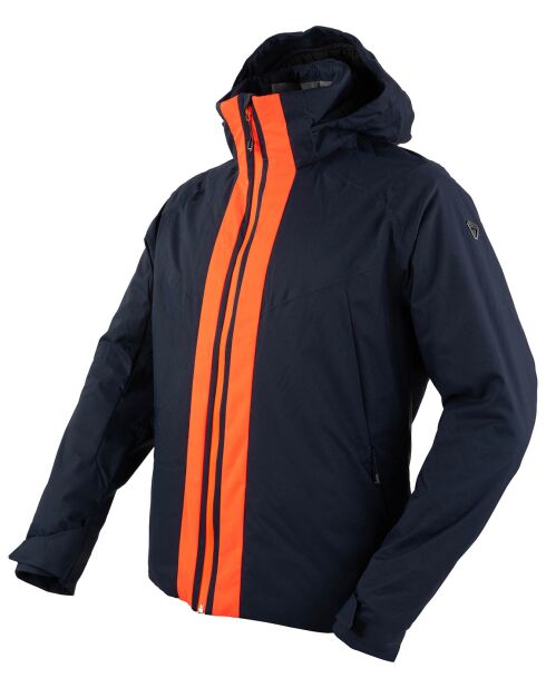 Veste de ski Miage bleu foncé/orange
