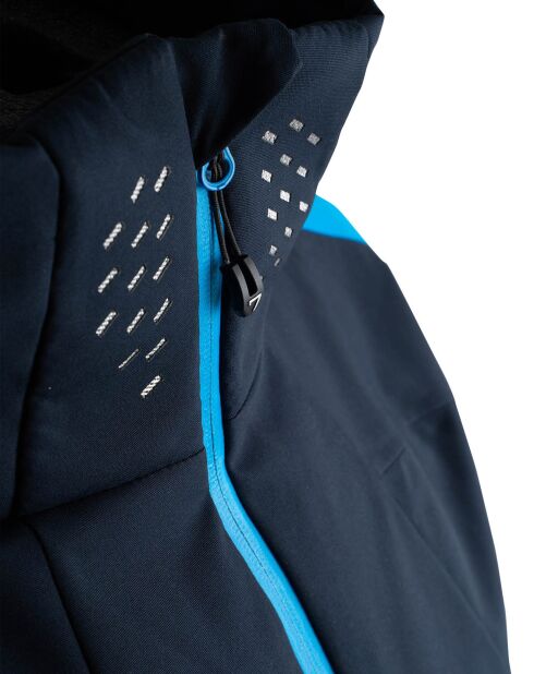 Veste de ski Montets bleu foncé/ciel