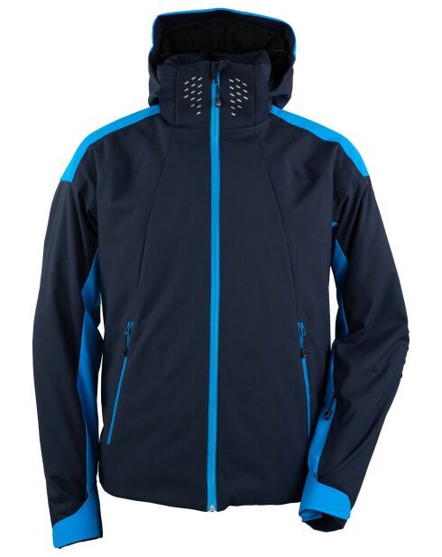 Veste de ski Montets bleu foncé/ciel