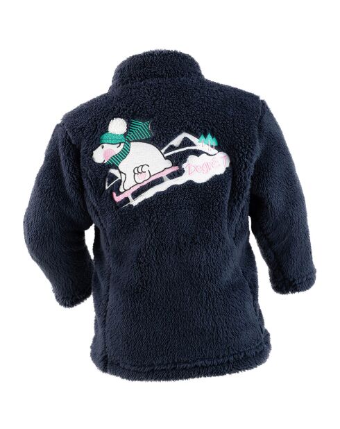 Gilet seconde couche Bulle Toudoux bleu foncé