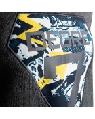 Seconde couche Cero imprimée gris/bleu foncé