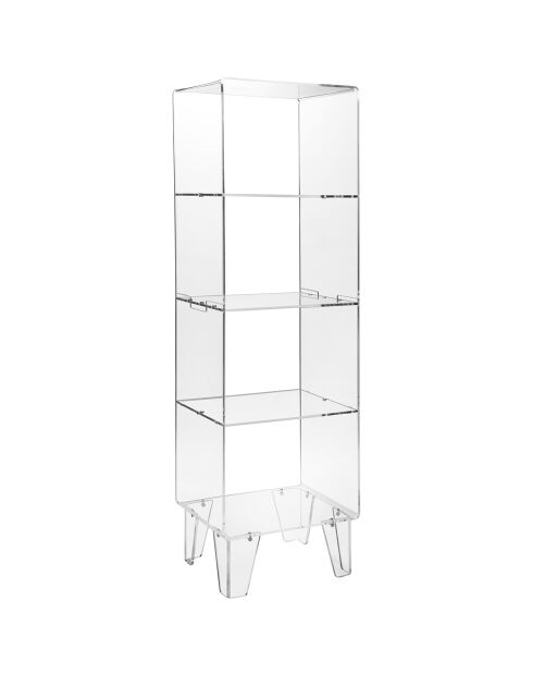 Armoire partout transparente - 39.5x30x131.5 cm