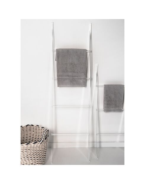Porte-serviettes petit format penrose transparent - 40x3x100 cm