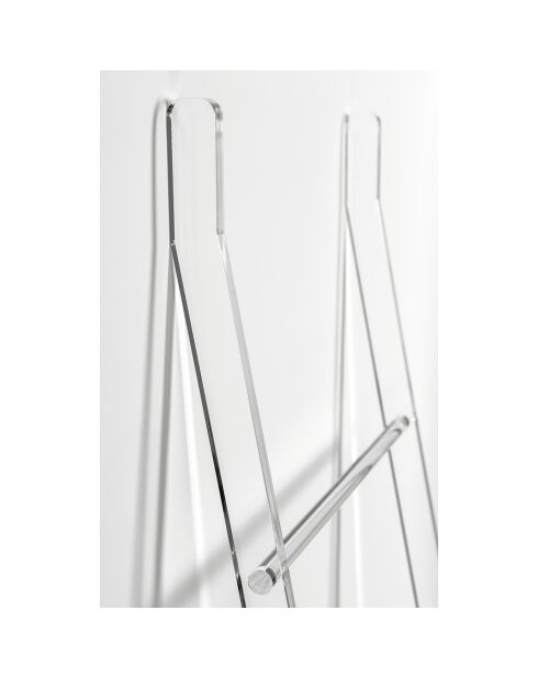 Porte-serviettes grand format penrose transparent - 40x3x142 cm