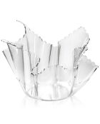 Vase daisy drappeggi transparent - 45x45x29 cm