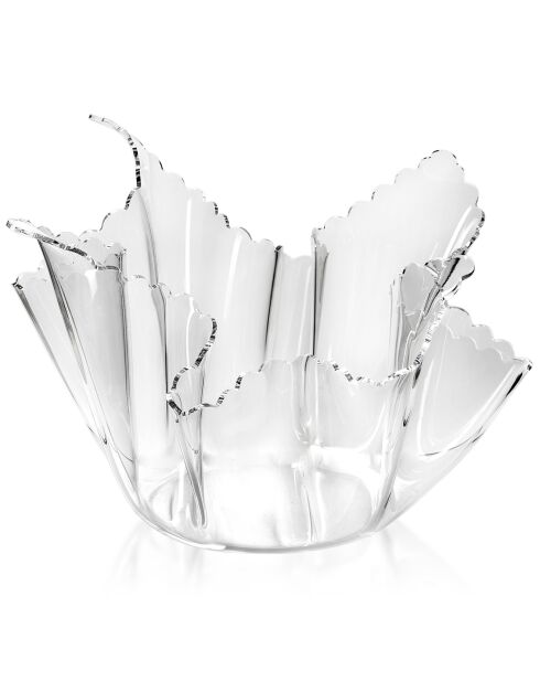 Vase daisy drappeggi transparent - 45x45x29 cm