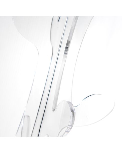 Porte-manteau eiwa transparent - 55x55x176 cm