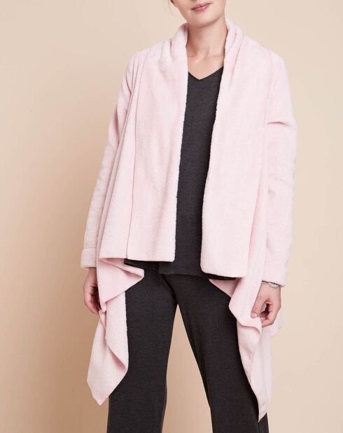 Veste d'intérieur Essentiel rose
