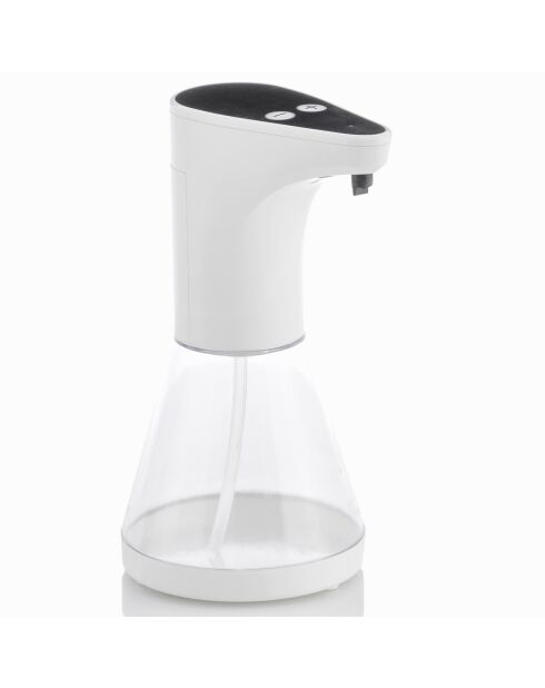 Distributeur automatique de savon avec capteur blanc - 10.5x21x14 cm