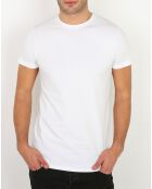 T-Shirt Col rond blanc