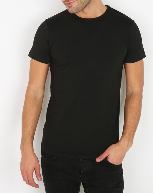 T-Shirt Col rond noir