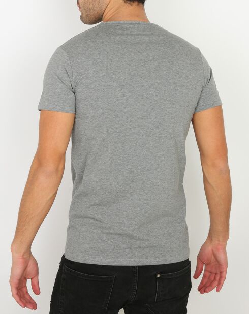 T-Shirt Col rond gris