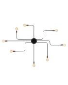 Truva N-700 zwarte plafondlamp - H.15xD.190 cm