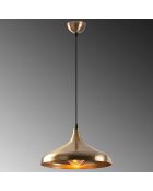 Lustre Tattoo 2643 marron  - H.118x36 cm