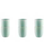 6 Mugs Origin Jade - 20 cl