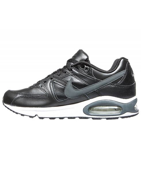 Baskets en Cuir Air Max Command noires