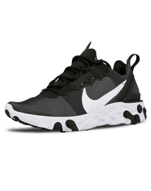 Baskets React Element 55 noir/gris/blanc