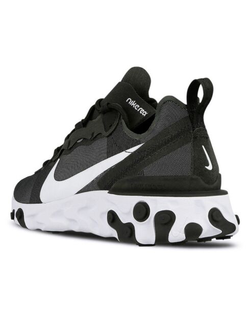 Baskets React Element 55 noir/gris/blanc